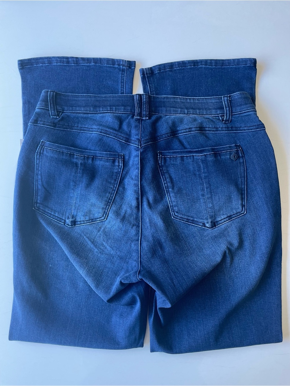 Democracy Women’s Artisanal Blue “Ab”solution Itty Bitty Boot Jeans Size 16W NWT - Picture 5 of 11